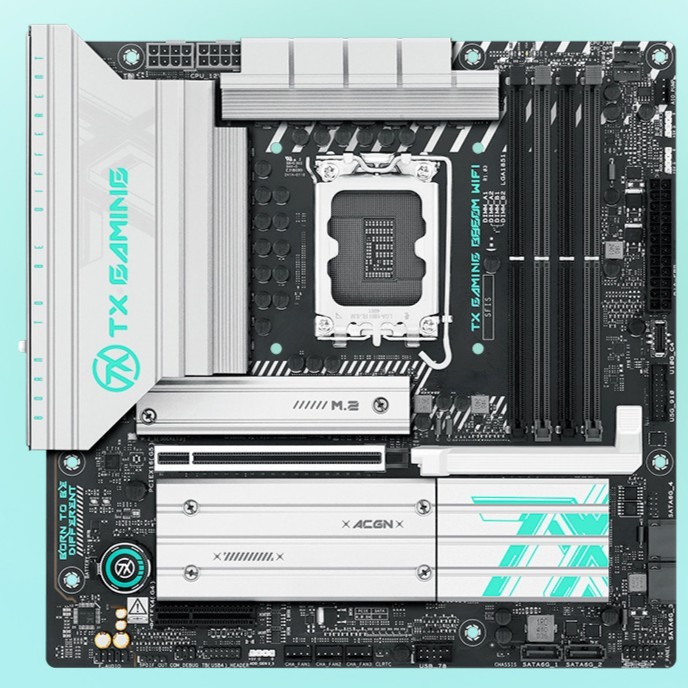 2025 New Released TX GAMING B8 - X870E Atx Motherboard recension och pris