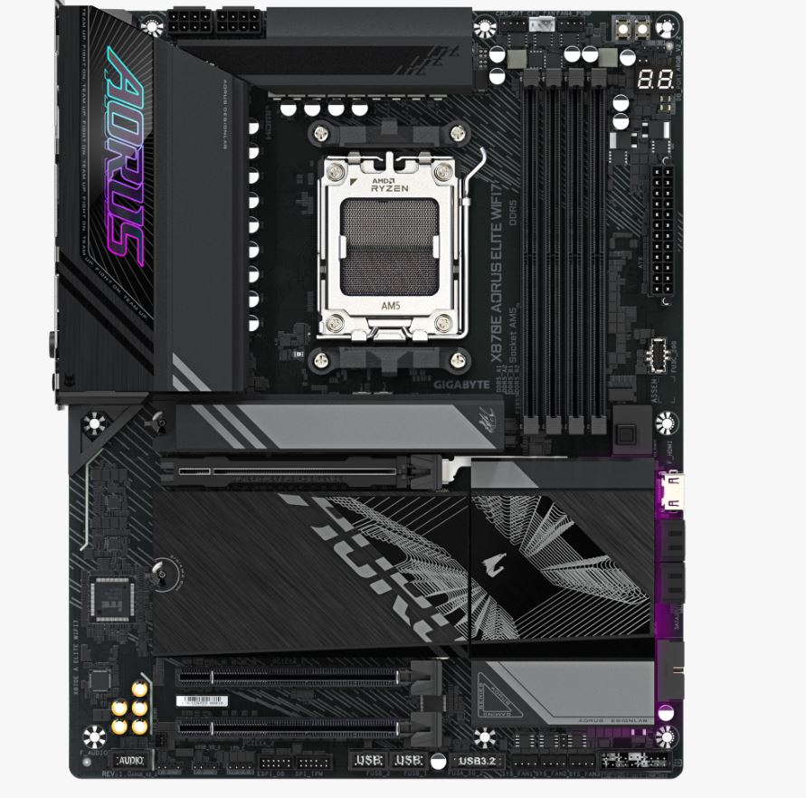 X870e Aorus Wifi7 Flagship Gam - X870E Atx Motherboard recension och pris
