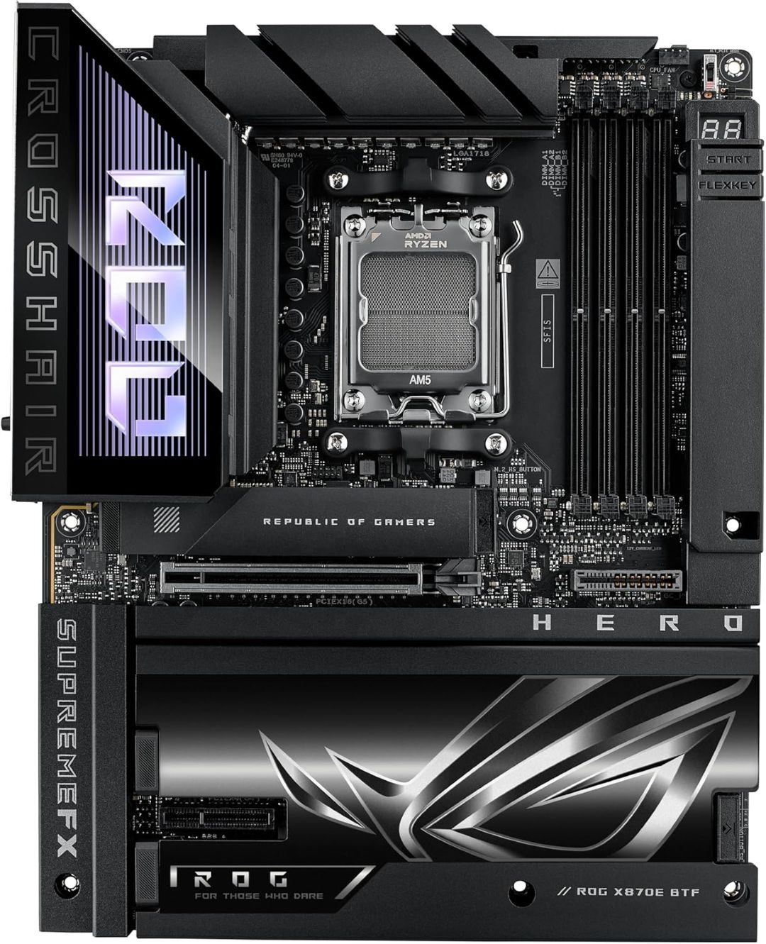2025 New ROG CROSSHAIR X870E H - X870E Atx Motherboard recension och pris